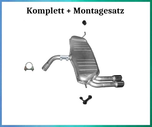 Endschalldämpfer audi - endschalldämpfer, a3