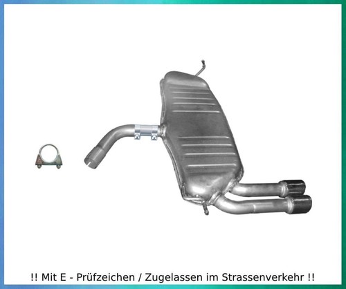 Endschalldämpfer audi - endschalldämpfer, a3