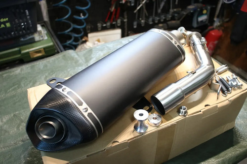 Sport auspuff für vespa gts - für,