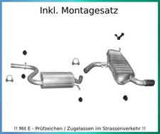 Auspuffanlage für Audi A3