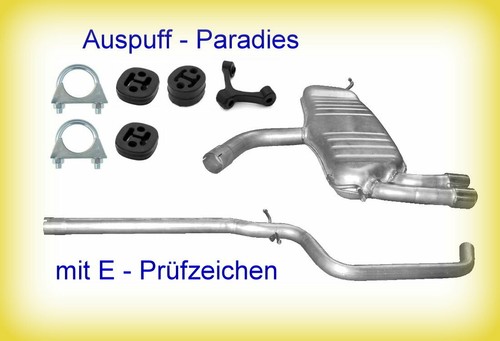 Abgasanlage auspuff für audi - für,