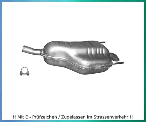 Endchalldämpfer opel astra - endchalldämpfer,