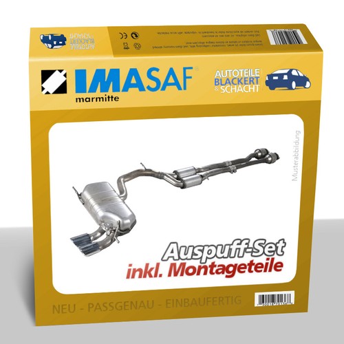 Imasaf auspuff anlage - auspuff,