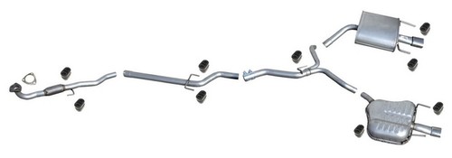 Auspuff für opel vectra - auspuff,