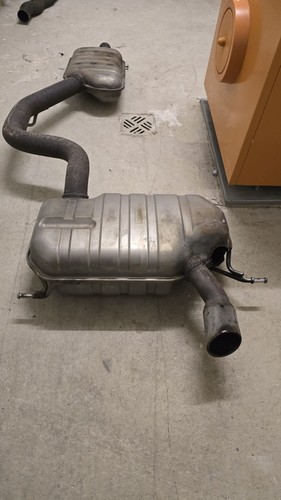 Original auspuffanlage kat - original, ab