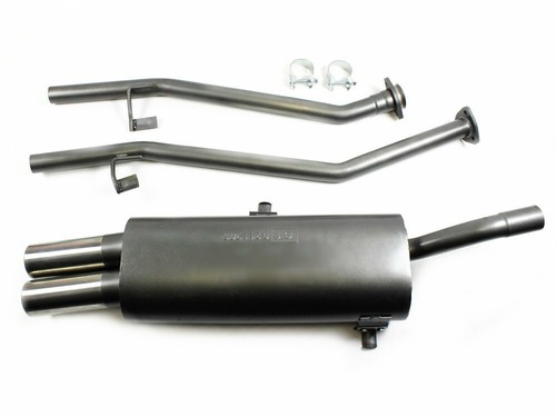 Sportauspuff 2x76mm für - , bmw