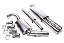 SPORT-AUSPUFF ANLAGE EDELSTAHL