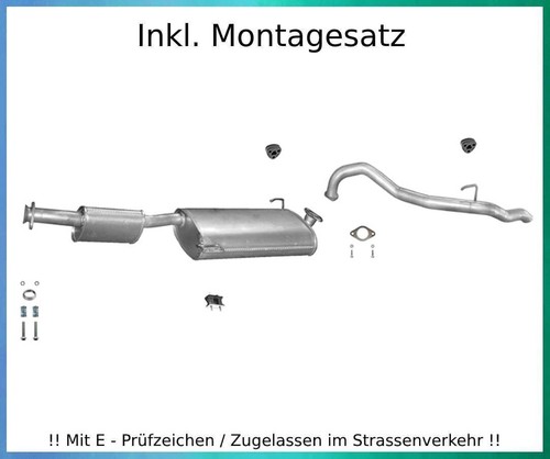 Auspuffanlage für opel - auspuffanlage,