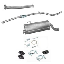Auspuff ab KAT Peugeot 206 1.4
