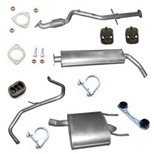 Auspuff + Montagesatz für