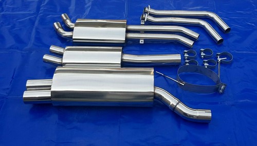 Edelstahl auspuffanlage bmw - edelstahl,