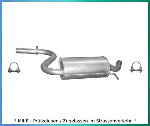 Mittelschalldämpfer audi - audi, a3